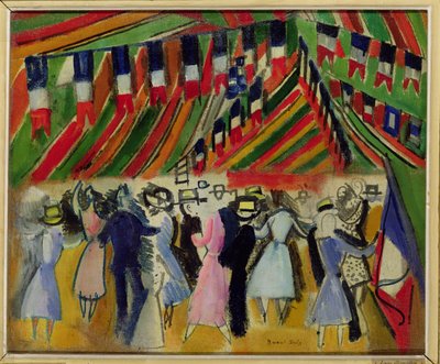 7月14日 作： Raoul Dufy