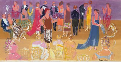 港湾司令部でのレセプション 作： Raoul Dufy
