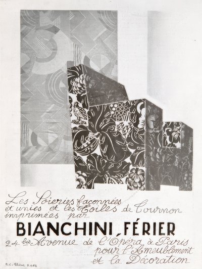 ラウル・デュフィのトゥルノン・キャンバスを張ったアームチェア 作： Raoul Dufy