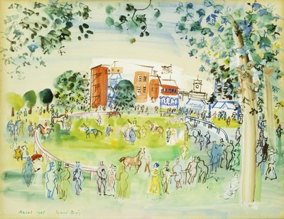 アスコット 作： Raoul Dufy
