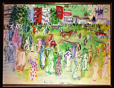 アスコット 作： Raoul Dufy