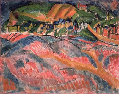 サント・アドレスのビーチ 作： Raoul Dufy