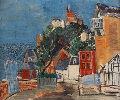コート・バス 1924年頃（油彩・カンヴァス） 作： Raoul Dufy