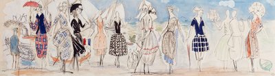 夏のためのドレス、夏のためのローブ 作： Raoul Dufy