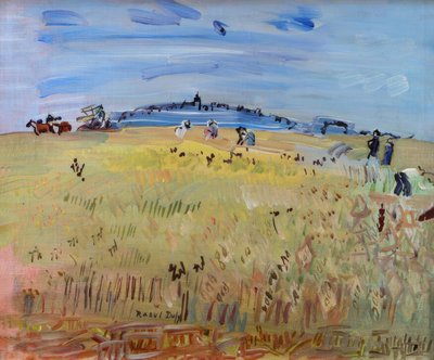 ラングルの収穫 作： Raoul Dufy