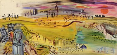 ラングルの収穫 作： Raoul Dufy