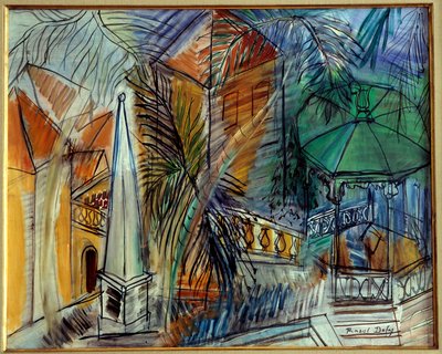 エール公衆庭園 作： Raoul Dufy