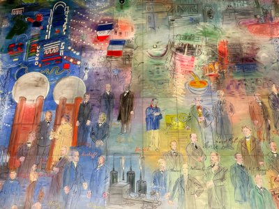 ラ・フェ・エレクトリテ 作： Raoul Dufy