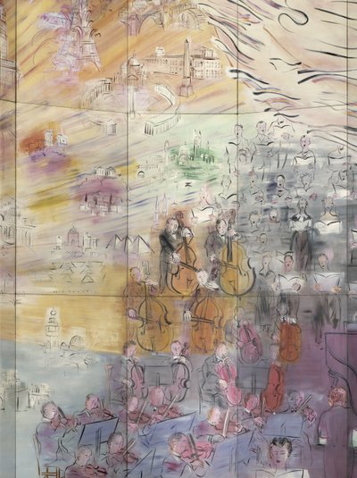 電気料金 作： Raoul Dufy