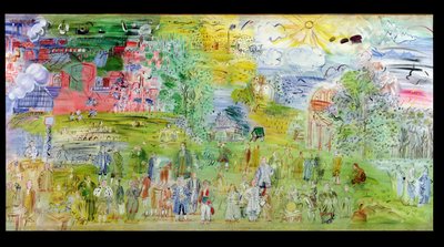 電気料金 作： Raoul Dufy