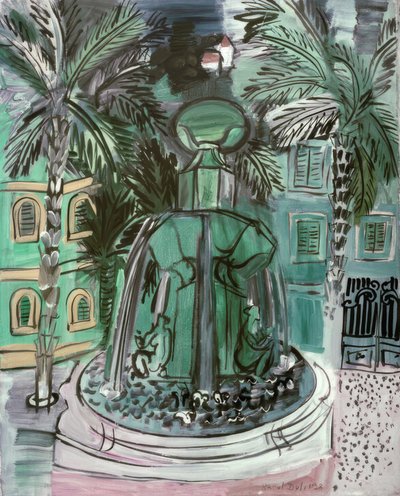 イエールのラ・フォンテーヌ 作： Raoul Dufy