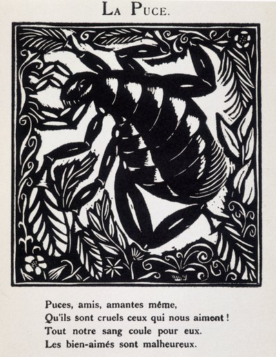 ラ・ピュ-ス-ラウル・デュフィ（1877-1953）挿絵、ギョーム・アポリネール作「オルフェの行進」、ド・ラ・シレーヌ編、パリ所収 作： Raoul Dufy