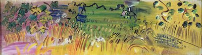 風景（キャンバスに油彩） 作： Raoul Dufy