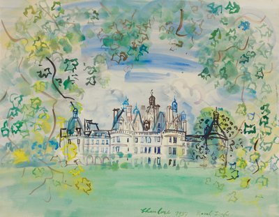 シャンボール城 作： Raoul Dufy