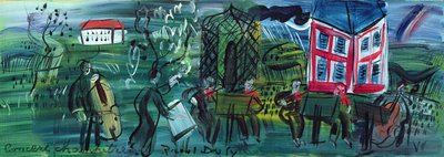 ル・コンサート・シャンペトル 作： Raoul Dufy