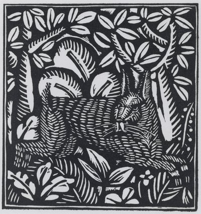 ウサギ 作： Raoul Dufy