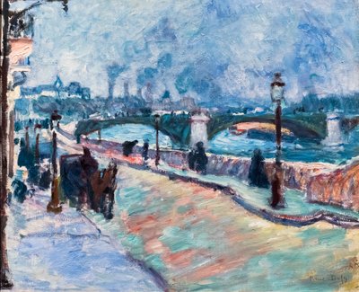 ル・ケ 作： Raoul Dufy