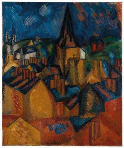 鐘楼（ル・アーヴルの聖ヴァンサン教会） 作： Raoul Dufy