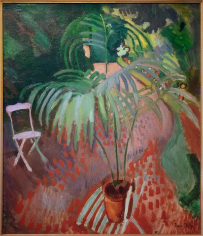 小さなヤシの木 作： Raoul Dufy