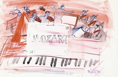 モーツァルト 作： Raoul Dufy