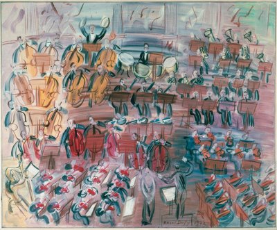 オーケストラwithシンガー 作： Raoul Dufy