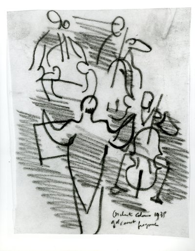 コロンヌ管弦楽団 作： Raoul Dufy