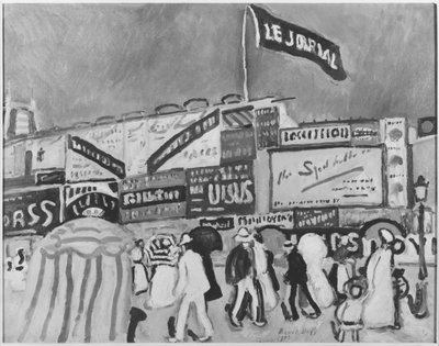 トゥルーヴィルのポスター 作： Raoul Dufy