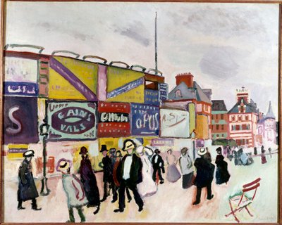 トゥルーヴィルのポスター 作： Raoul Dufy
