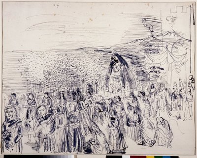 ナポリの行列 作： Raoul Dufy