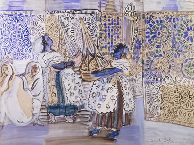 マラケシュでのレセプション；マラケシュでのレセプション 作： Raoul Dufy