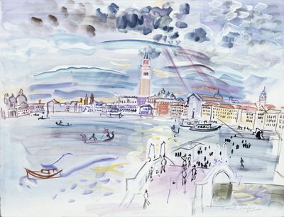 リーヴァ・デッリ・スキアヴォーニ、ヴェネツィア 作： Raoul Dufy