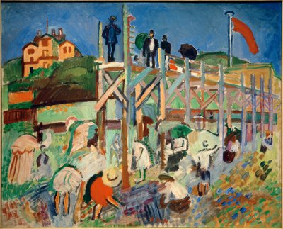 サント・アドレス、ラ・ジェテ 作： Raoul Dufy