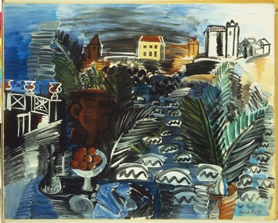 海辺の静物 作： Raoul Dufy