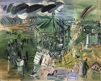 日曜日、田舎の音楽 作： Raoul Dufy