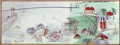 ザ・ビーチ 作： Raoul Dufy