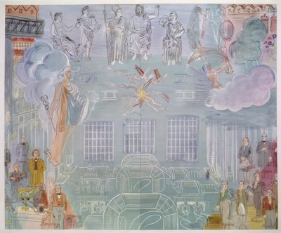 電気の妖精 作： Raoul Dufy