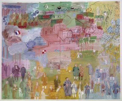 電気の妖精 作： Raoul Dufy