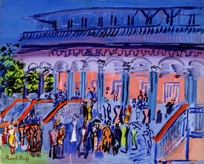 オーナーの囲い、1930-5年頃 作： Raoul Dufy
