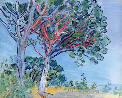 赤松 作： Raoul Dufy