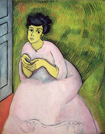 ピンクの女 作： Raoul Dufy