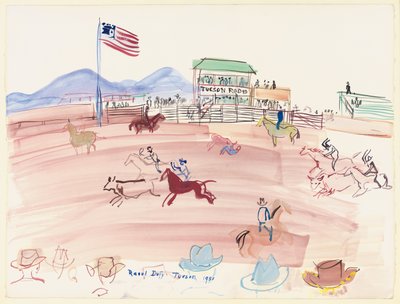 ツーソン・ロデオ 作： Raoul Dufy