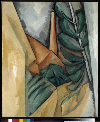 レスタクの工場 作： Raoul Dufy