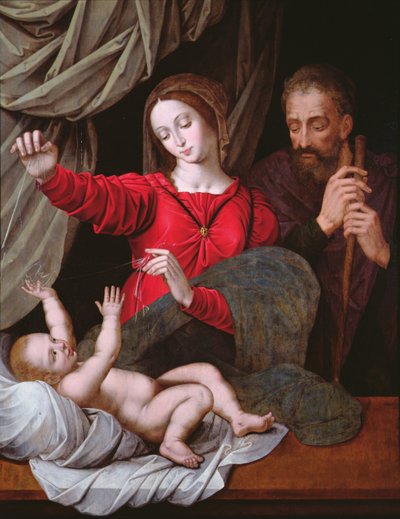 ロレトの聖母」（複製-原画はシャンティイのコンデ美術館、71593参照）（パネル） 作： after Raphael