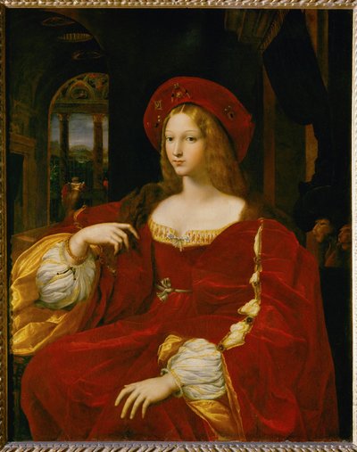 イサベル・デ・レケセンス、ナポリ総督の妻... 作： Raphael (1483-1520)