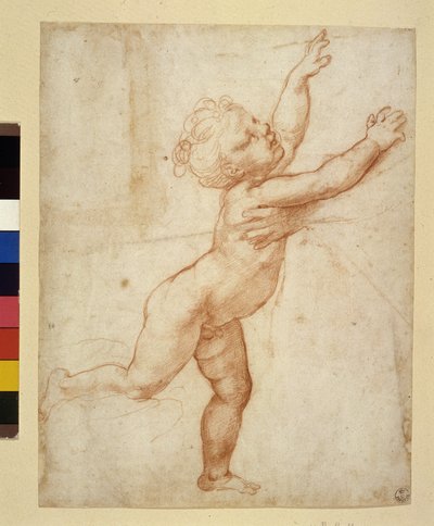 子どもの学習（描画 作： Raphael