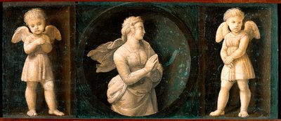 バリオーニ祭壇画より「希望」、プレデッラ 作： Raphael (1483 1520)