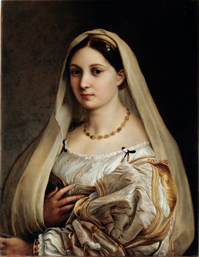 ヴォワレと呼ばれる女性の肖像 絵画 作： Raphael