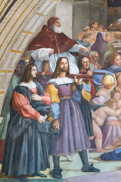 寺院からのヘリオドロスの追放、ヘリオドロスの部屋、詳細 作： Raphael (1483 1520)