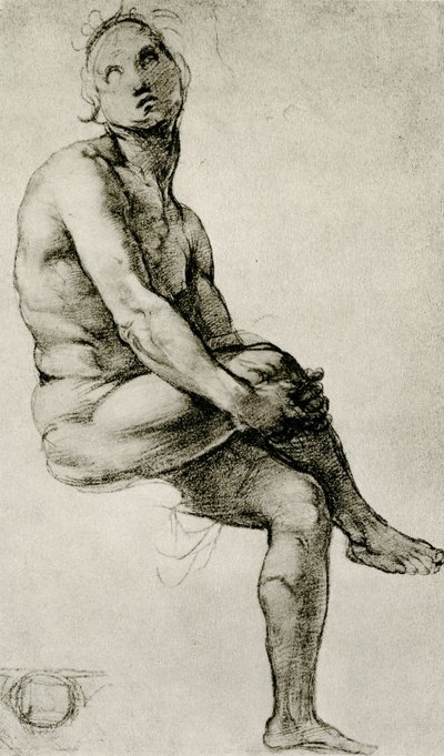 アダム 作： Raffaello Sanzio Raphael
