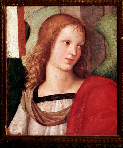 ニコラ・ダ・トレンティーノの祭壇画：「天使」「 作： Raphael